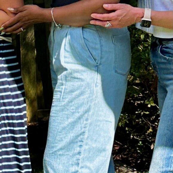 UNIQLO women’s Drapey Denim  pants- M - Picture 10 of 10